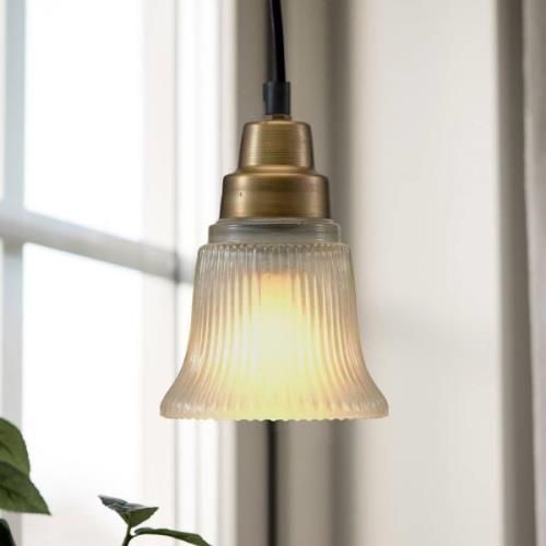 PR Home Emmi hanglamp, kleur antiek messing, Ø 12 cm