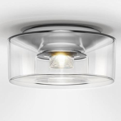 serien.lighting Curling M plafond 2.700K helder glas