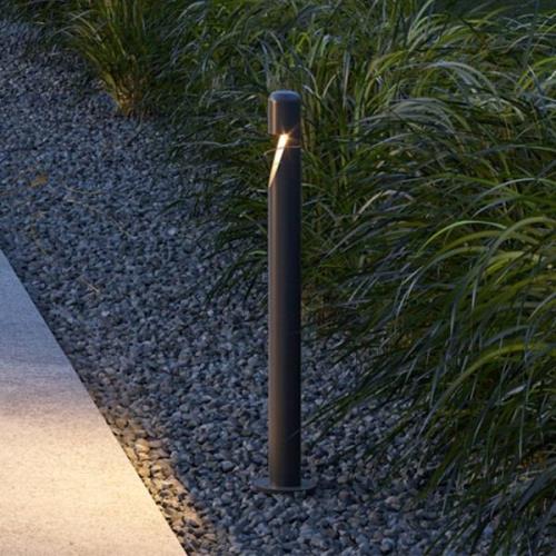 Maytoni Hagen LED tuinpadverlichting, 3000K, grafiet