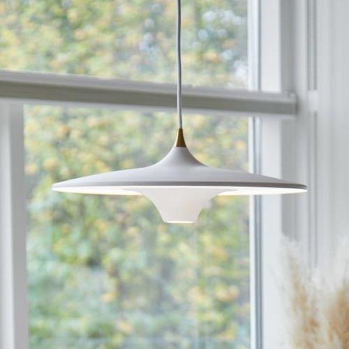 LOOM DESIGN LED hanglamp Moja, Ø 42 cm, wit