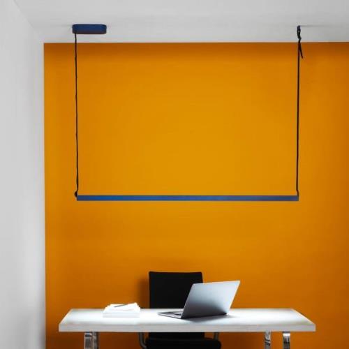 LOOM DESIGN LED hanglamp Belto, blauw