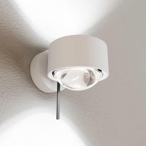 Puk! 80 Wall LED spot lenzen helder mat wit