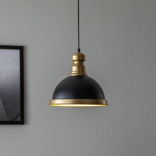 Hanglamp AV-4106-M31-BSY zwart/antiek-goud