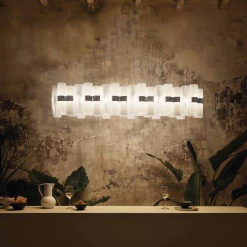 Slamp LED hanglamp La Lollo, wit, 140 cm