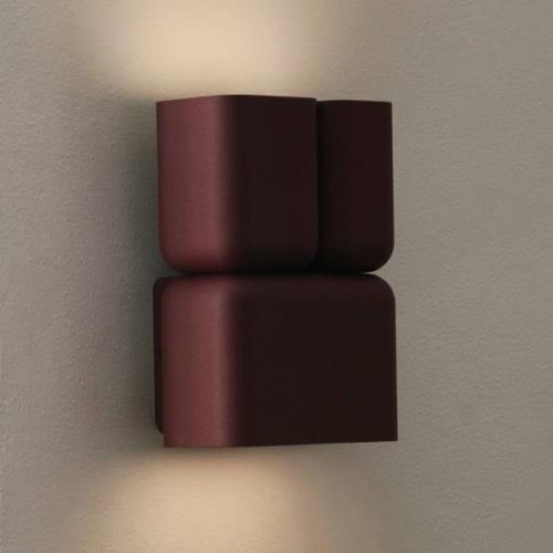 &Tradition Tabata LN10 wandlamp up/down bordeaux