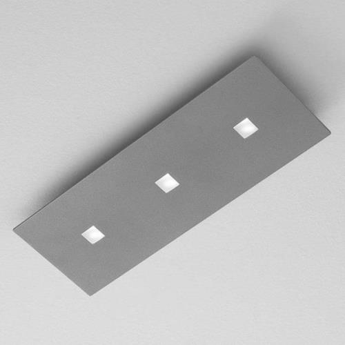 ICONE ISI - LED plafondlamp in subtiel grijs