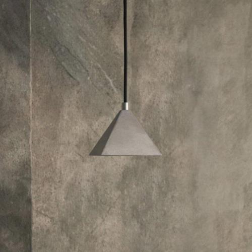 ferm LIVING Kare hanglamp, staalgrijs, roestvrij staal, 12,5 cm