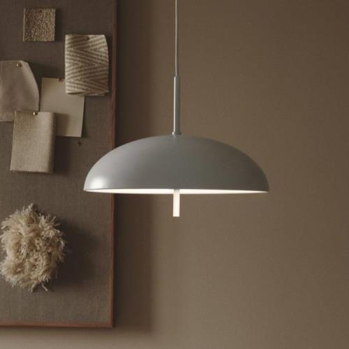 Versale hanglamp, wit, Ø 35 cm, metaal, 2 x E27