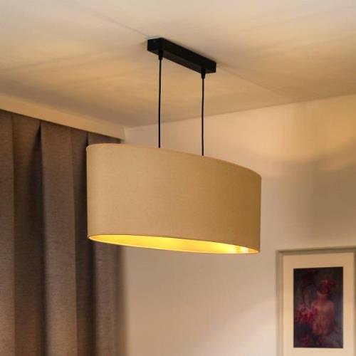 Envostar hanglamp Idun licht beige 80 cm natuurlijk materiaal veganist...