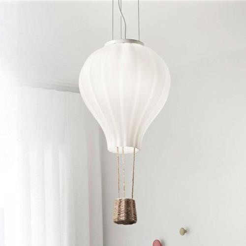 Ideal Lux Dream Big hanglamp, opaal glas, Ø 30 cm