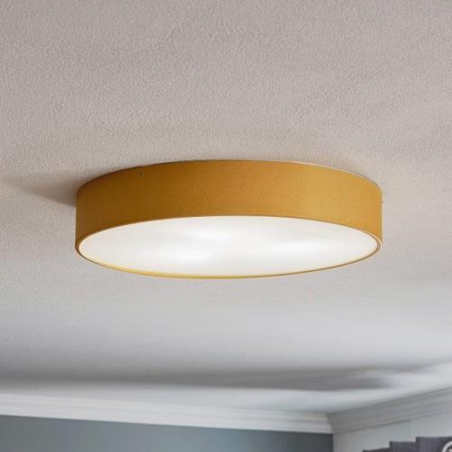 Dayton plafondlamp, gelakt in goud Ø 45cm