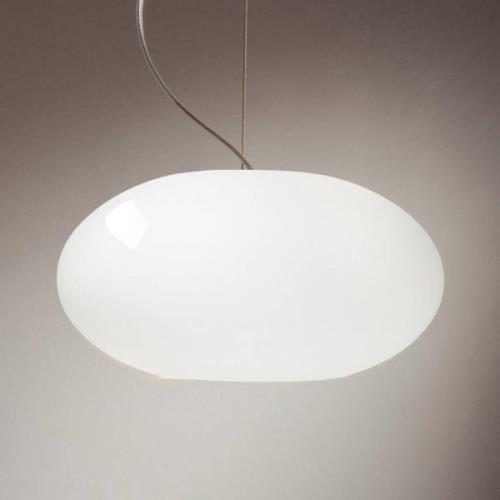 AIH, strakke hanglamp, 28 cm, wit glanzend