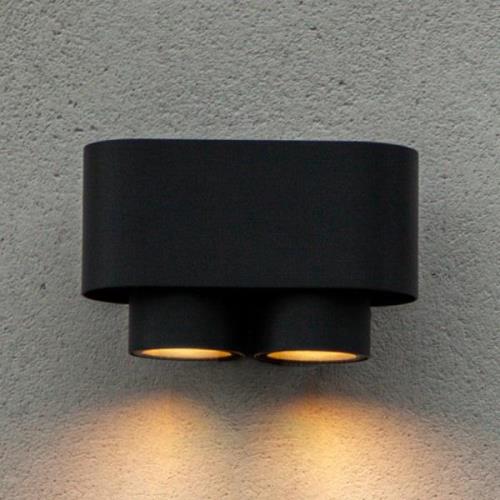 Buitenwandlamp Cypres, IP44, 2-lamps