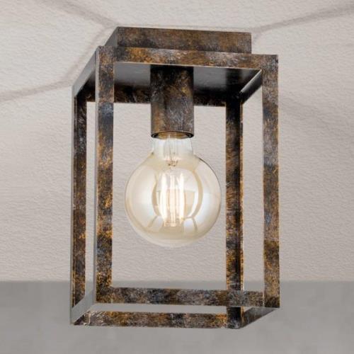 Plafondlamp Cage in vintage look