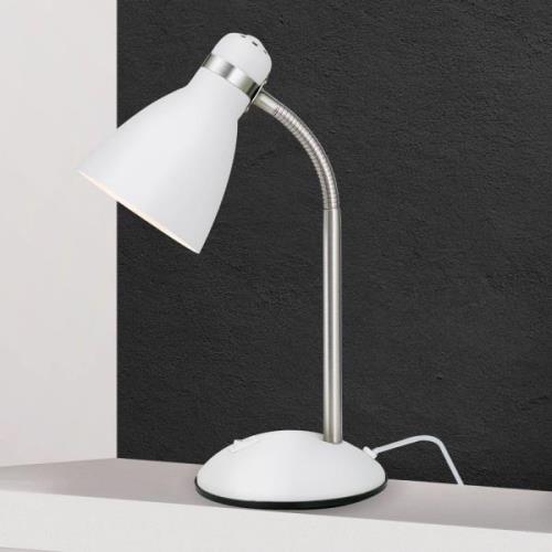 Bureaulamp School, wit