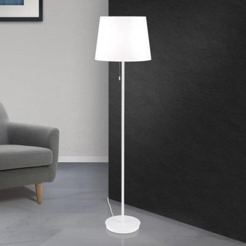 Vloerlamp Ludwig, wit