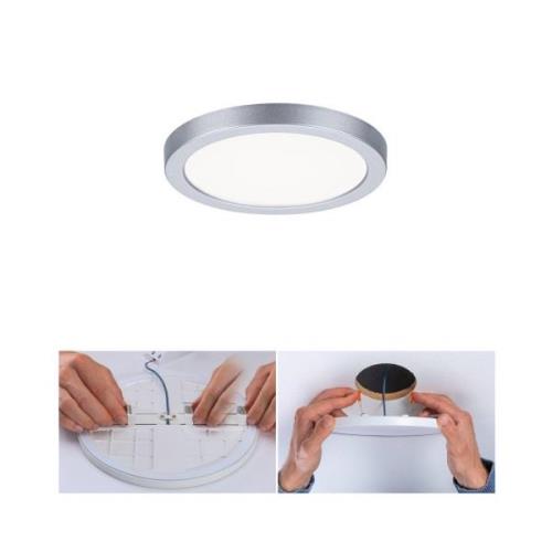 Paulmann LED paneel Areo 4.000K rond chroom 11,8cm