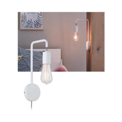 Paulmann Calvani wandlamp met kabel u. schakelaar