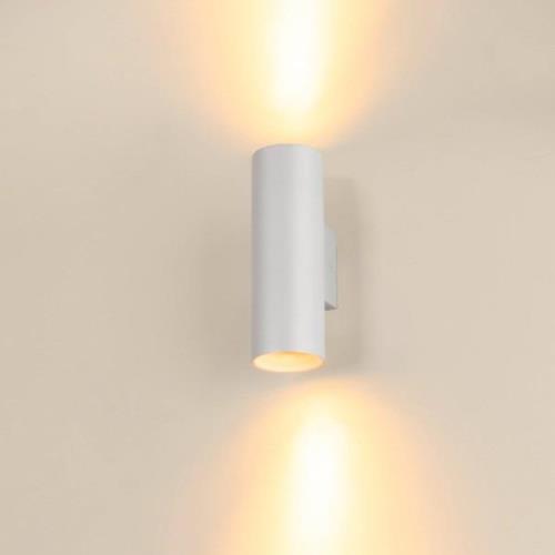 SLV Asto Tube wandlamp, GU10, up/down, wit