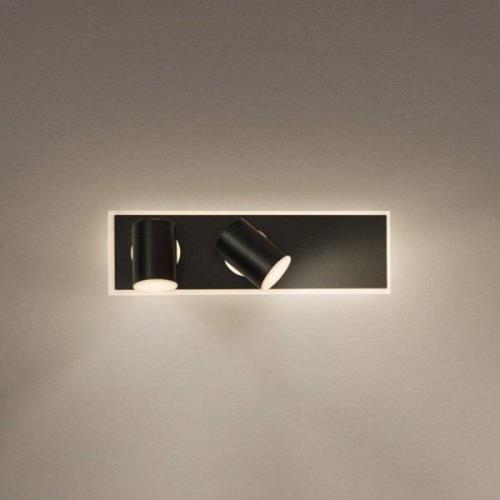 LEDVANCE LED plafondspot Mars, 3-lamps, 2 spots, zwart