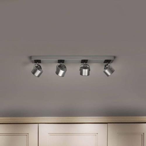 LEDVANCE LED plafondspot Jupiter, 3.000 K, 4-lamps, lang