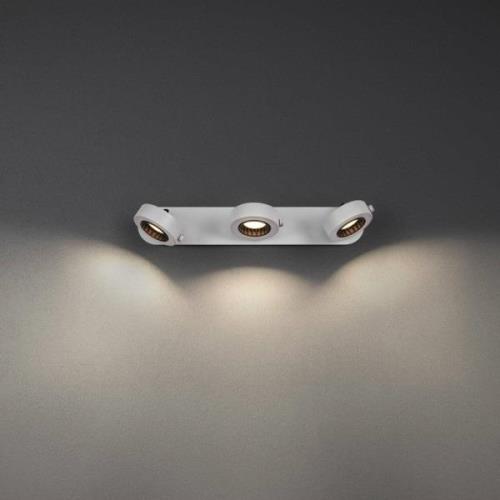 LEDVANCE LED plafondspot Venus, 3.000 K, 3-lamps, wit