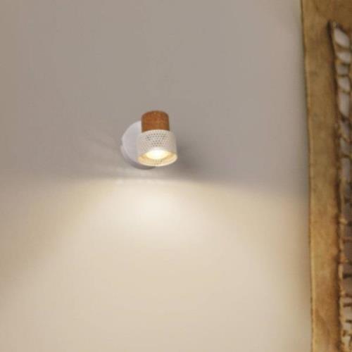 LEDVANCE LED wandspot Cork, GU10, dimbaar, wit