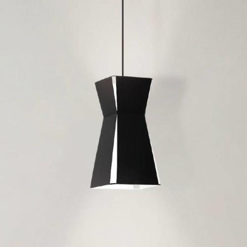 Hanglamp Valecrosia, zwart, 18 cm x 18 cm