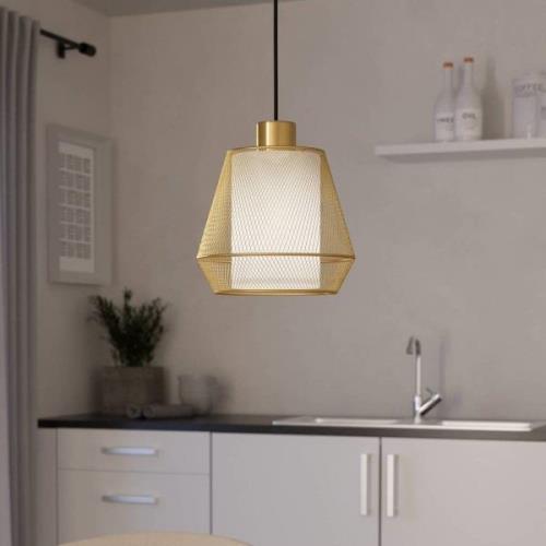 Ciudadela hanglamp, zwart/messing