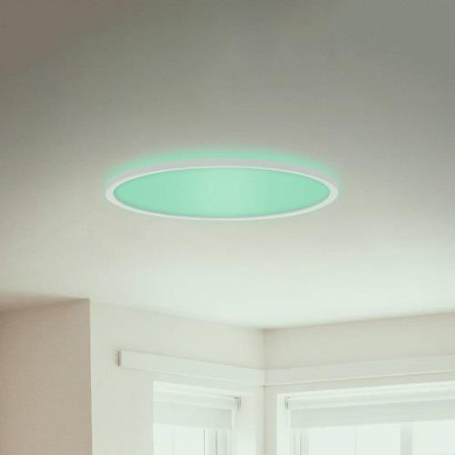 LED paneel Slim rond RGBW effect Ø42cm wit