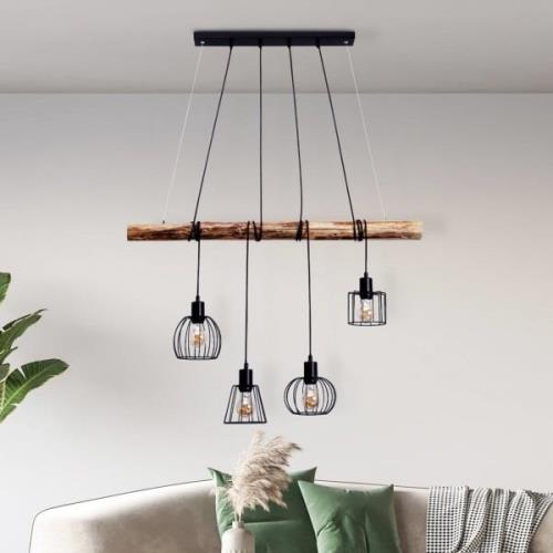 Hanglamp Woodland 4-lamps kooikappen