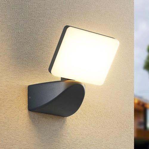 Lindby Melamika LED buitenspot