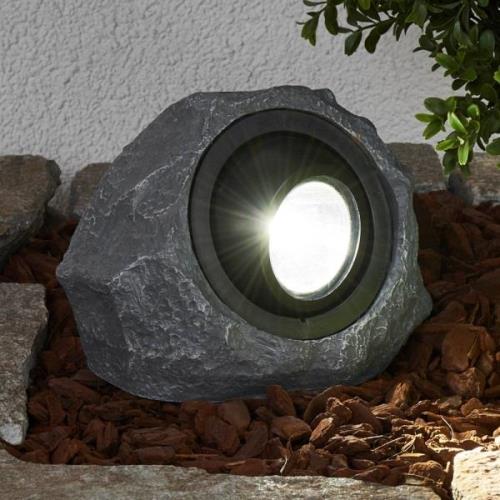 Lichtgevende solarsteen Lior met LED