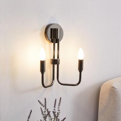 Lindby wandlamp Elanova van ijzer, brons