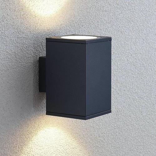 LED buitenwandlamp Mekita, twee lampjes