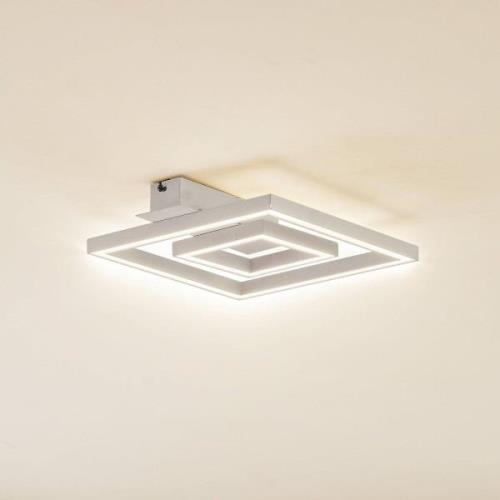 Lindby LED plafondlamp Madamo, wit, 30 cm, 3000K