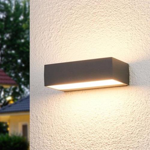 Lissi - LED outdoor wandlamp in hoekige vorm