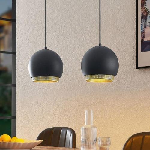 Lucande Sivanel hanglamp, 2-lamps