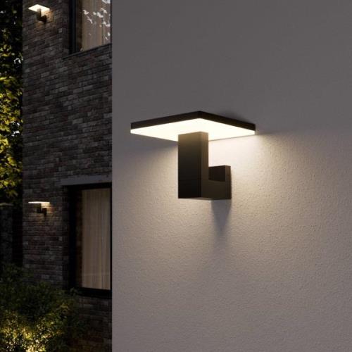 LED buiten wandlamp Olesia, vierkante vorm