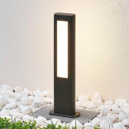 LED sokkellamp Mhairi, hoekig, 50 cm