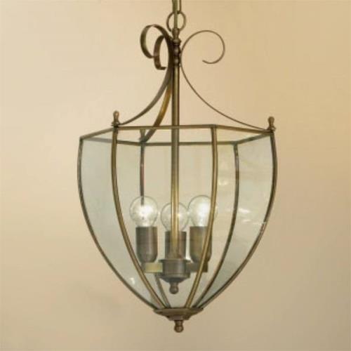 Mooie hanglamp Oper in brons-look