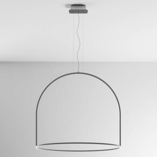 Axolight U-Light 160 - LED hanglamp, antraciet