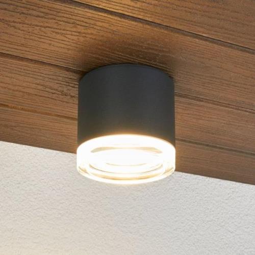 BEGA 66056K3 buiten plafondlamp grafiet 3.000K 62°