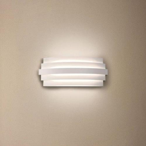 LED wandlamp Luxur, wit