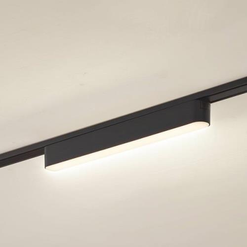 Lindby LED-strip 48 V Lumaro, zwart, 10 W, kunststof