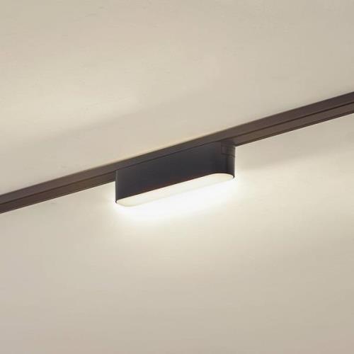 Lindby LED-strip 48 V Lumaro, zwart, 5 W, kunststof