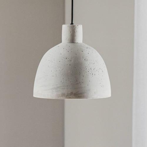 Hanglamp Cona van beton, Ø 28 cm