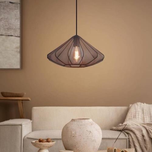 Hanglamp Dolwen, zwart, Ø 42,5 cm