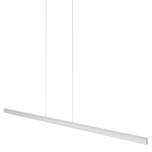 Hanglamp Bande, 150 cm, staalkleurig, CCT, dimmer