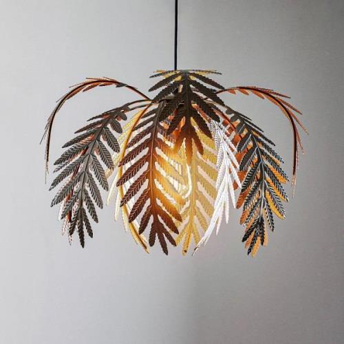 Hanglamp Dubai, palmdecor, Ø 46cm, brons